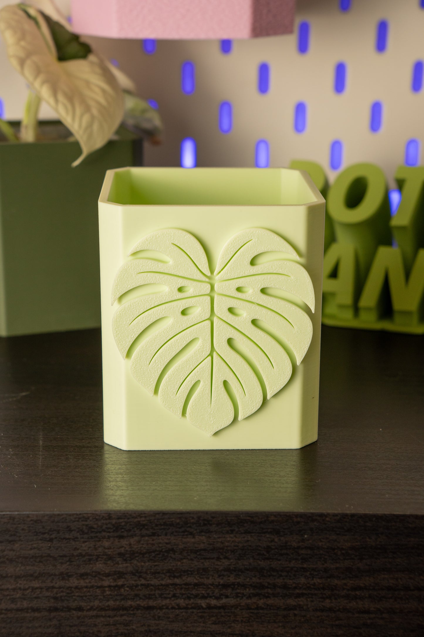 Monstera Leaf Pott
