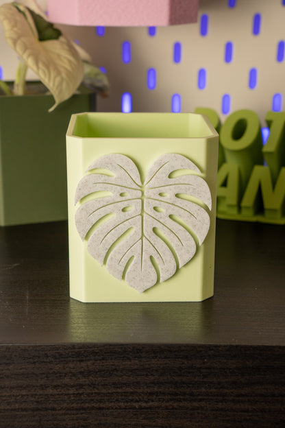 Monstera Leaf Pott