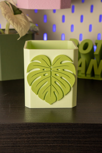 Monstera Leaf Pott