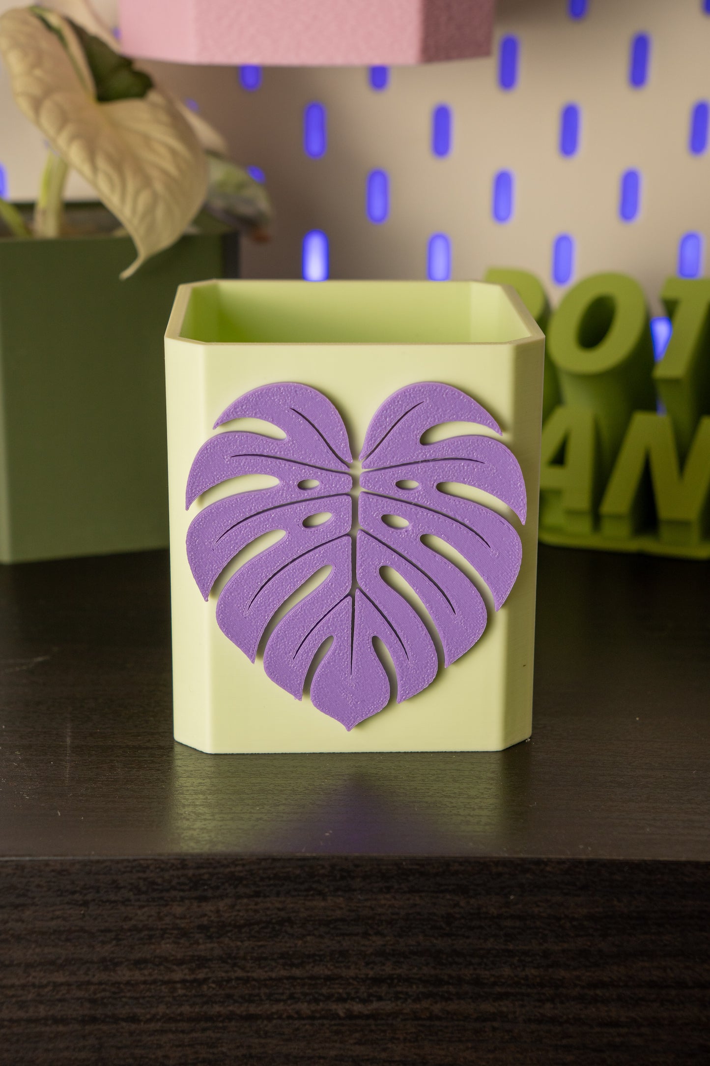 Monstera Leaf Pott
