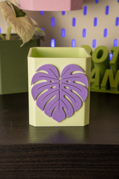 Monstera Leaf Pott