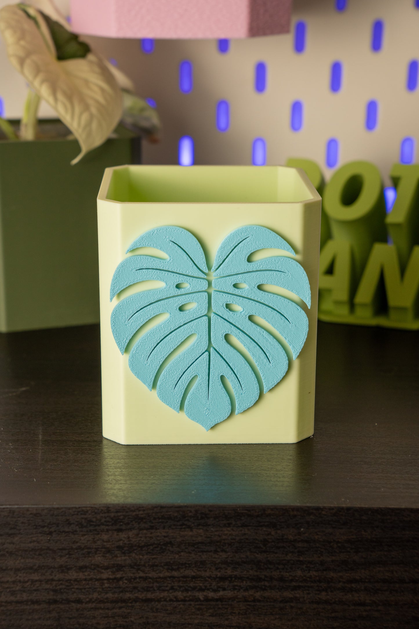 Monstera Leaf Pott