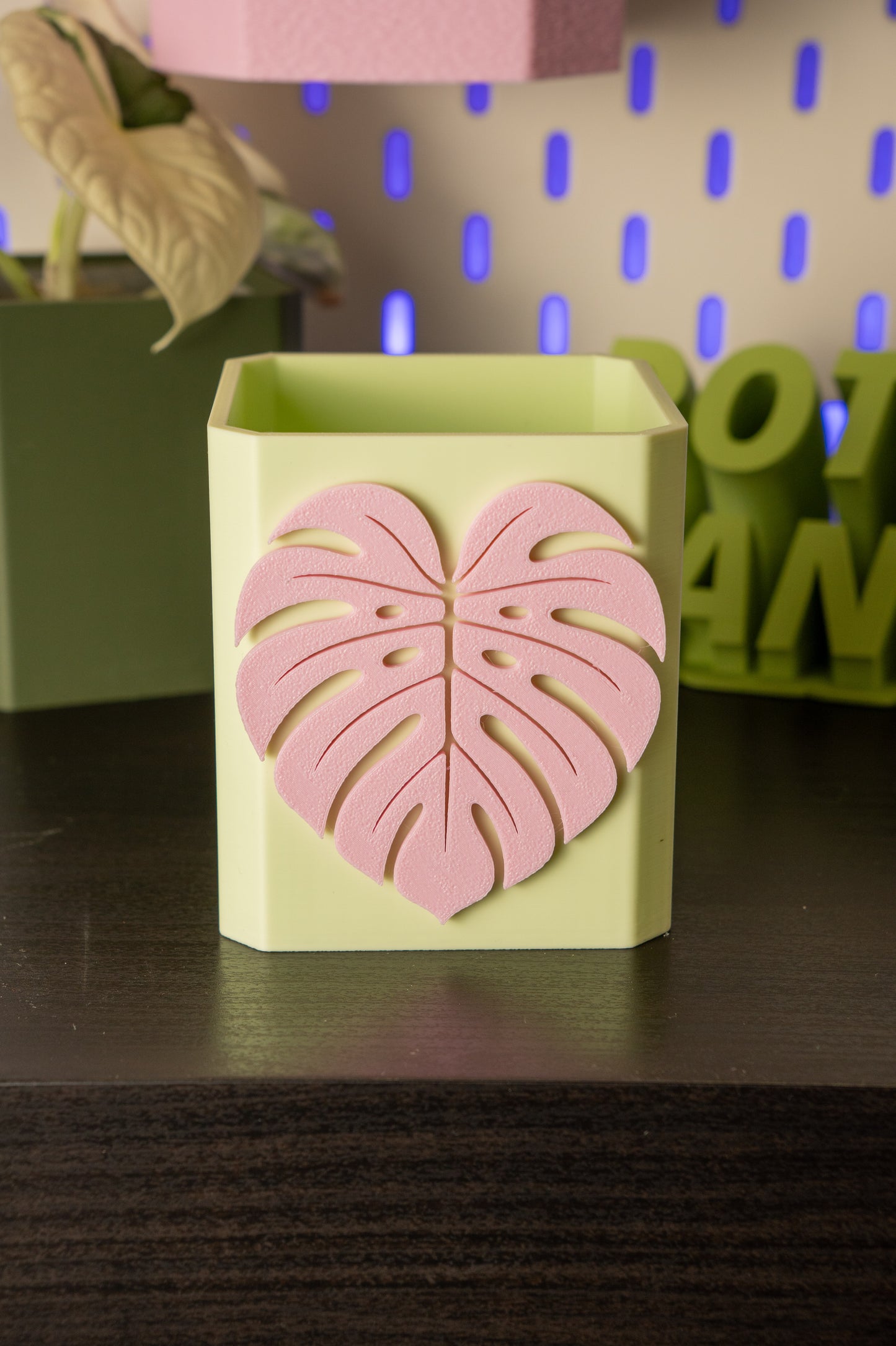 Monstera Leaf Pott