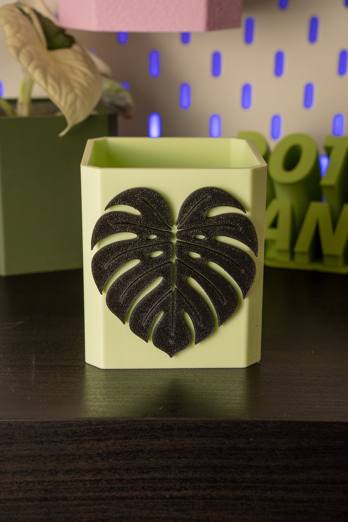 Monstera Leaf Pott