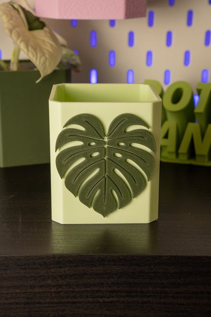 Monstera Leaf Pott