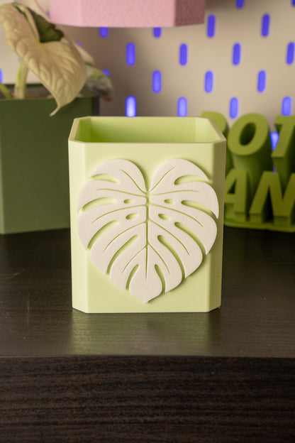 Monstera Leaf Pott