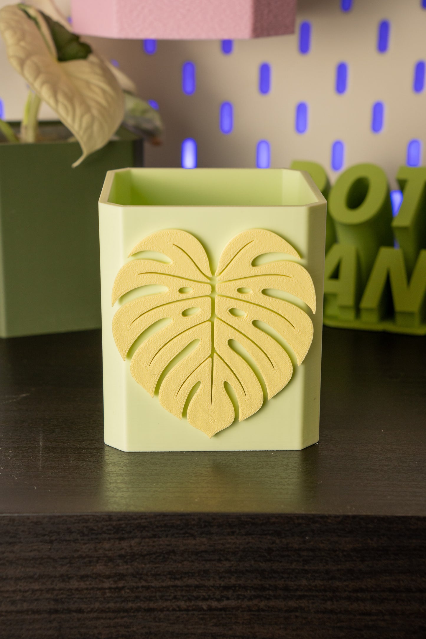 Monstera Leaf Pott