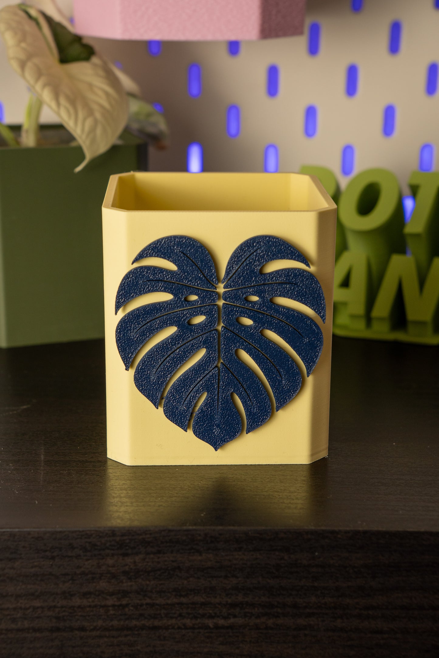 Monstera Leaf Pott