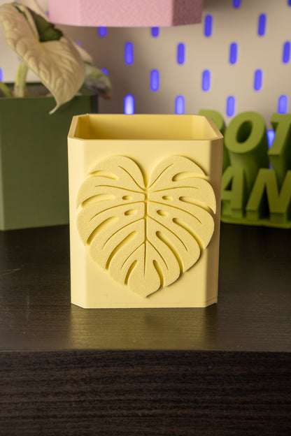 Monstera Leaf Pott