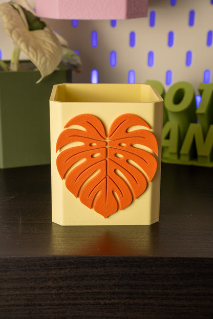 Monstera Leaf Pott
