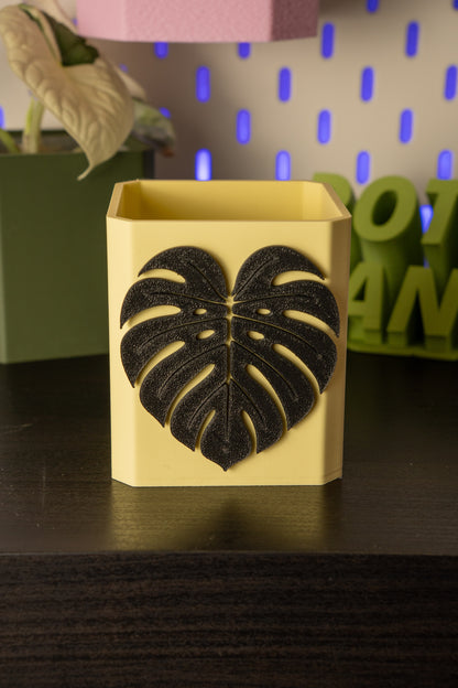 Monstera Leaf Pott