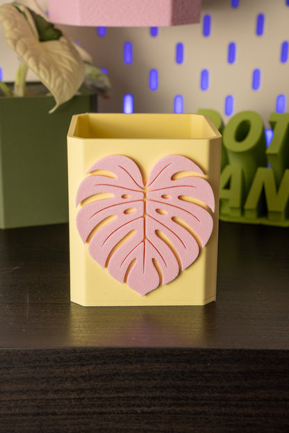 Monstera Leaf Pott