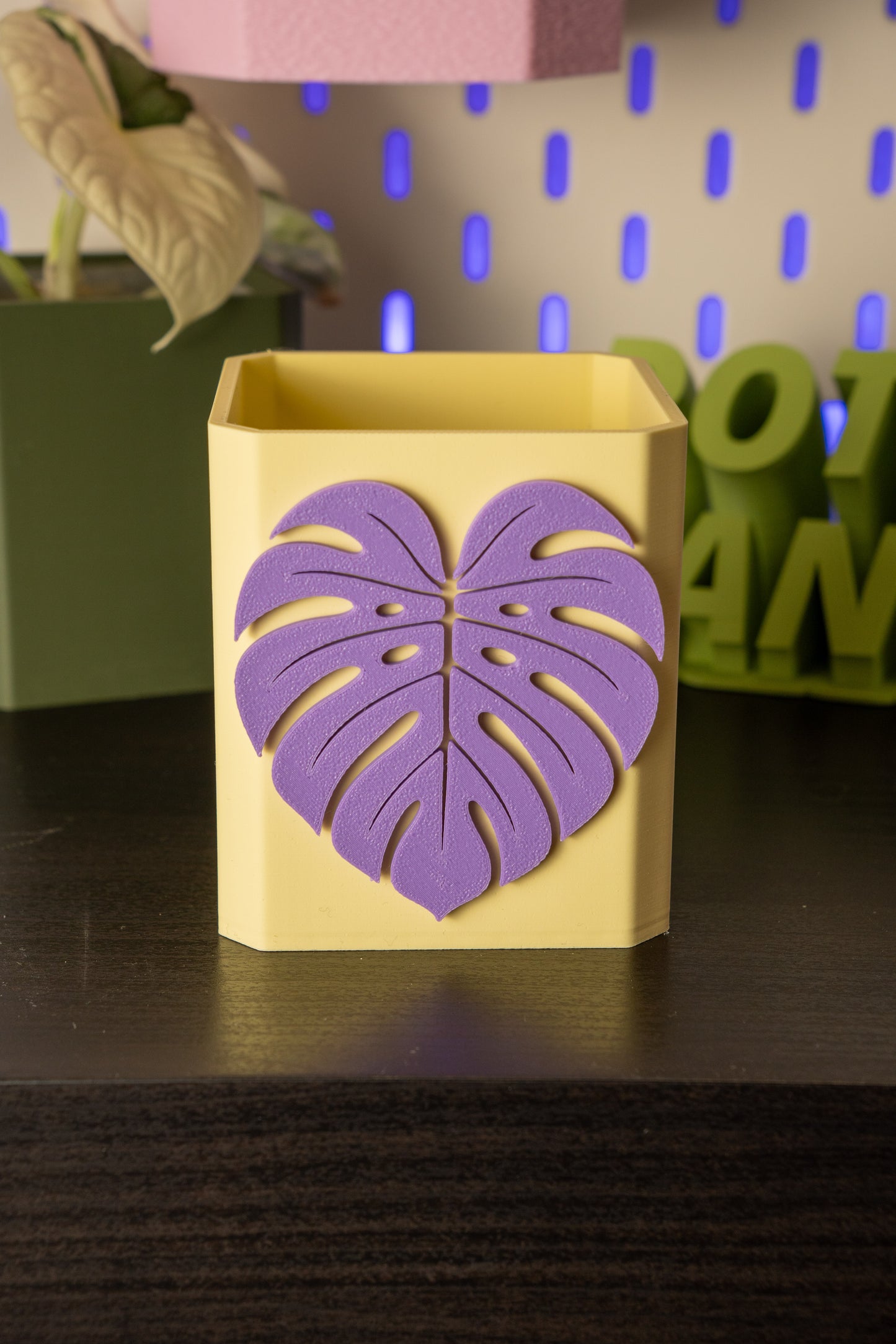 Monstera Leaf Pott