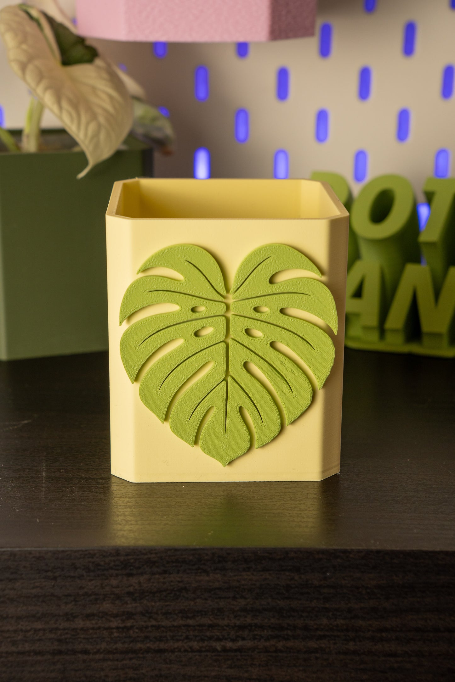 Monstera Leaf Pott
