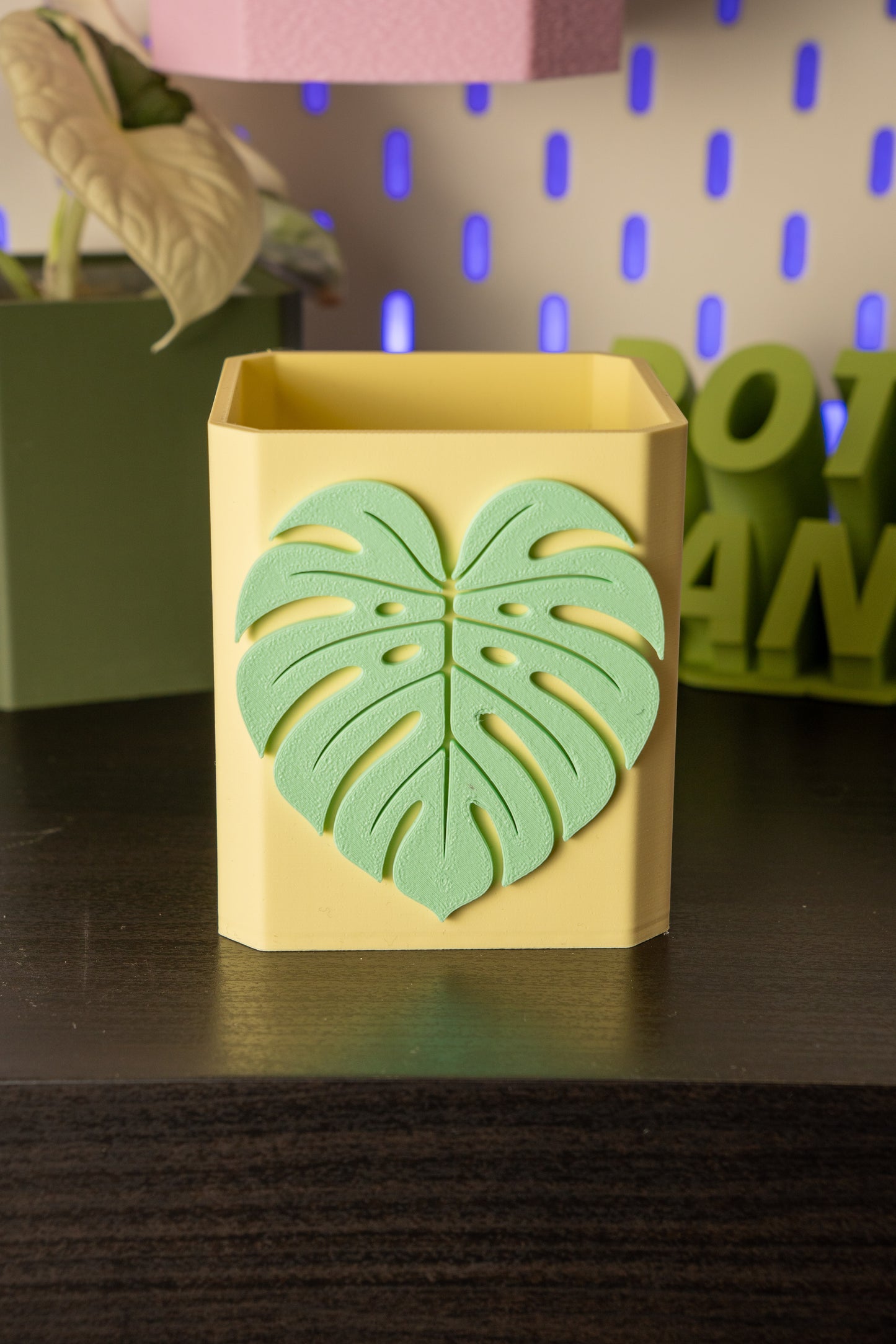 Monstera Leaf Pott