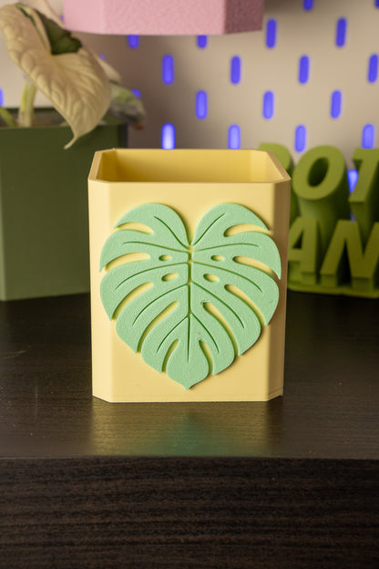 Monstera Leaf Pott