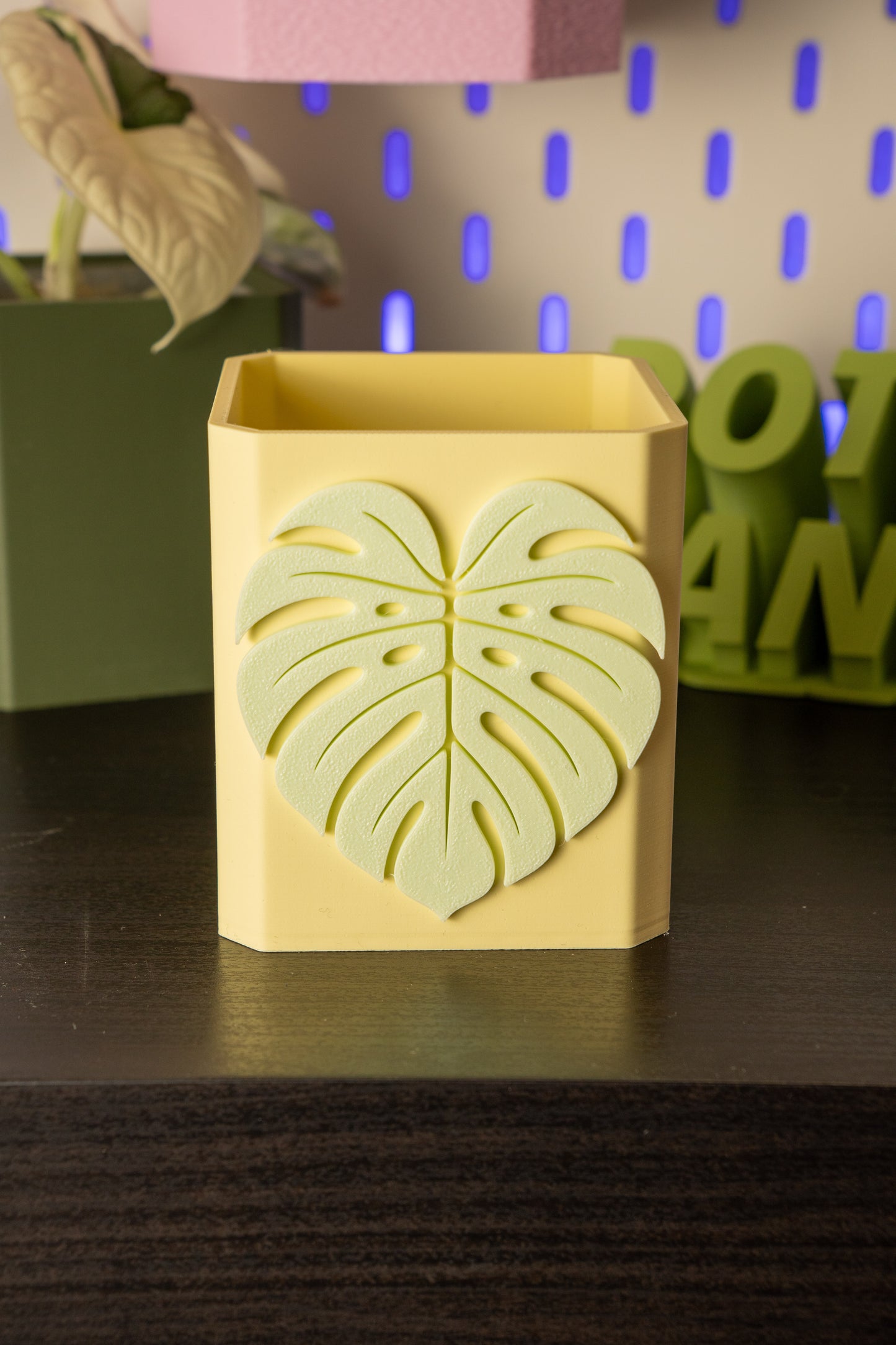 Monstera Leaf Pott